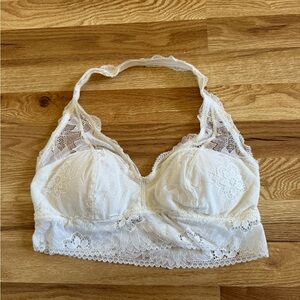 Aerie Lace Bralette - Cream
